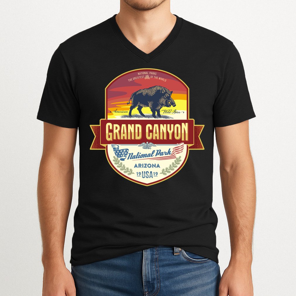 Grand Canyon V-Neck T-Shirt