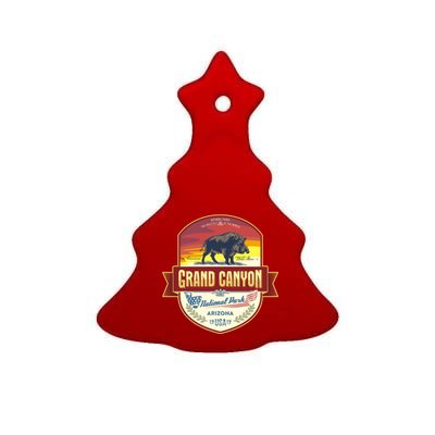 Grand Canyon Ceramic Tree Ornament