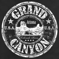 Grand Canyon National Park 7 Panel Mesh Trucker Snapback Hat