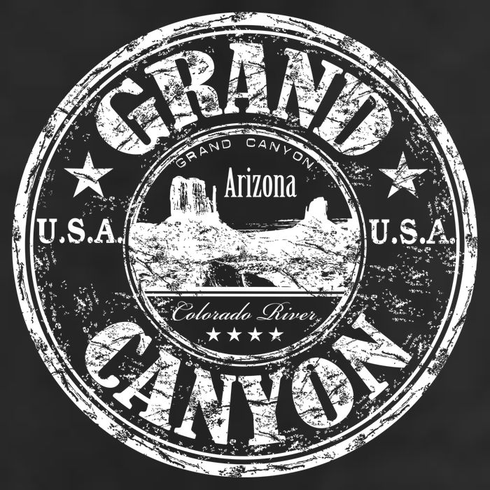 Grand Canyon National Park 7 Panel Mesh Trucker Snapback Hat