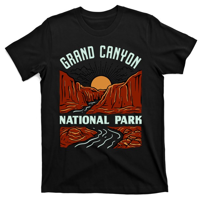 Grand Canyon National Park Illustration T-Shirt