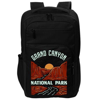 Grand Canyon National Park Illustration Impact Tech Backpack