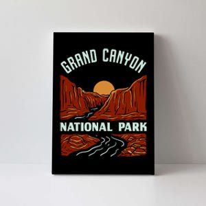 Grand Canyon National Park Illustration Canvas