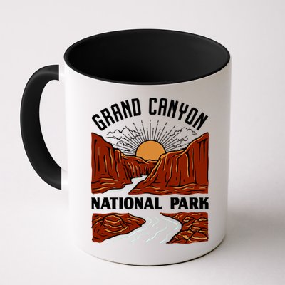 Grand Canyon National Park Illustration Mug
