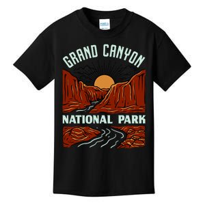 Grand Canyon National Park Illustration Kids T-Shirt