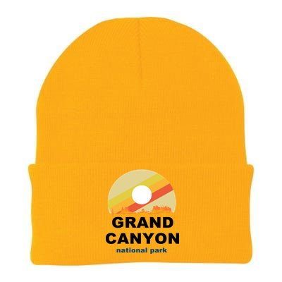 Grand Canyon National Park Retro Logo Knit Cap Winter Beanie