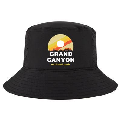 Grand Canyon National Park Retro Logo Cool Comfort Performance Bucket Hat