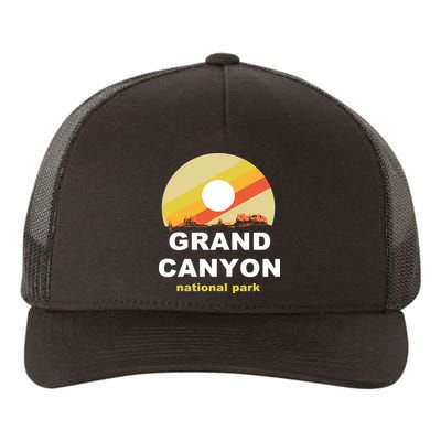 Grand Canyon National Park Retro Logo Yupoong Adult 5-Panel Trucker Hat