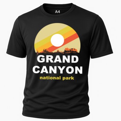 Grand Canyon National Park Retro Logo Performance Shirt