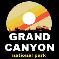 Grand Canyon National Park Retro Logo Cooling Performance Crew T-Shirt