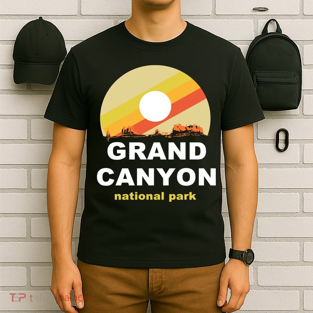Grand Canyon National Park Retro Logo T-Shirt