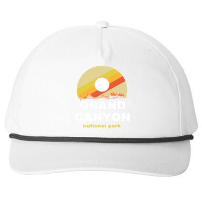 Grand Canyon National Park Retro Logo Snapback Five-Panel Rope Hat