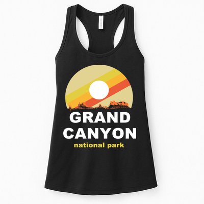 Grand Canyon National Park Retro Logo Womens Tank Top