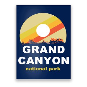 Grand Canyon National Park Retro Logo Poster