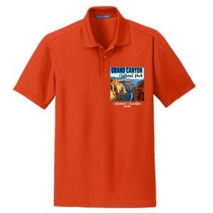 Grand Canyon National Parks Centennial Celebration Dry Zone Grid Polo