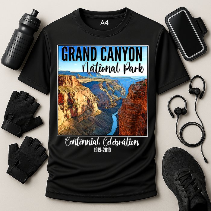 Grand Canyon National Parks Centennial Celebration Cooling Performance Crew T-Shirt
