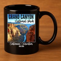 Grand Canyon National Parks Centennial Celebration 11oz C Handle Ceramic Mug