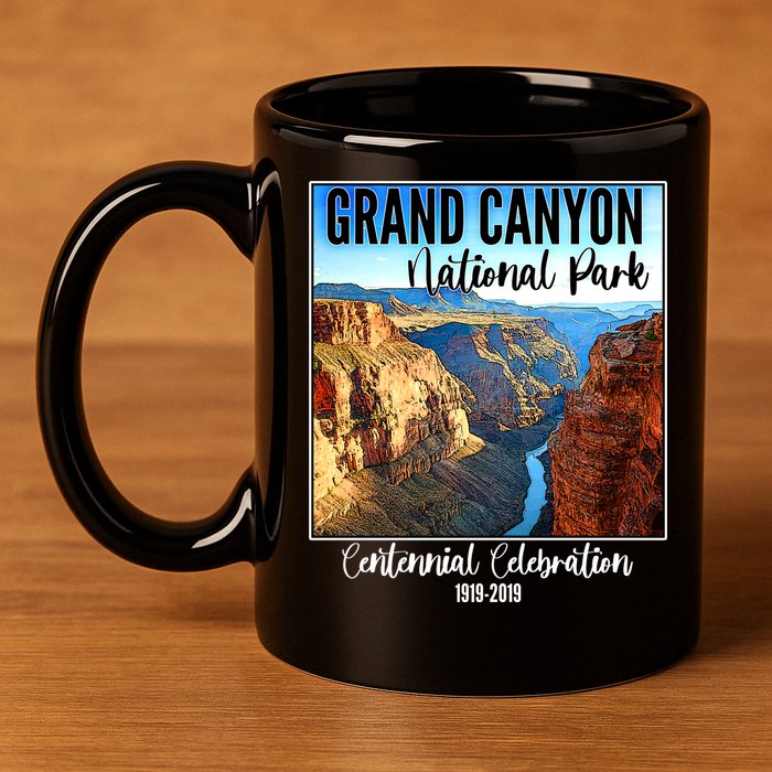 Grand Canyon National Parks Centennial Celebration 11oz C Handle Ceramic Mug