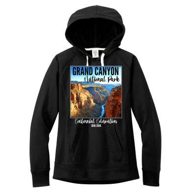 Grand Canyon National Parks Centennial Celebration Women's Fleece Hoodie