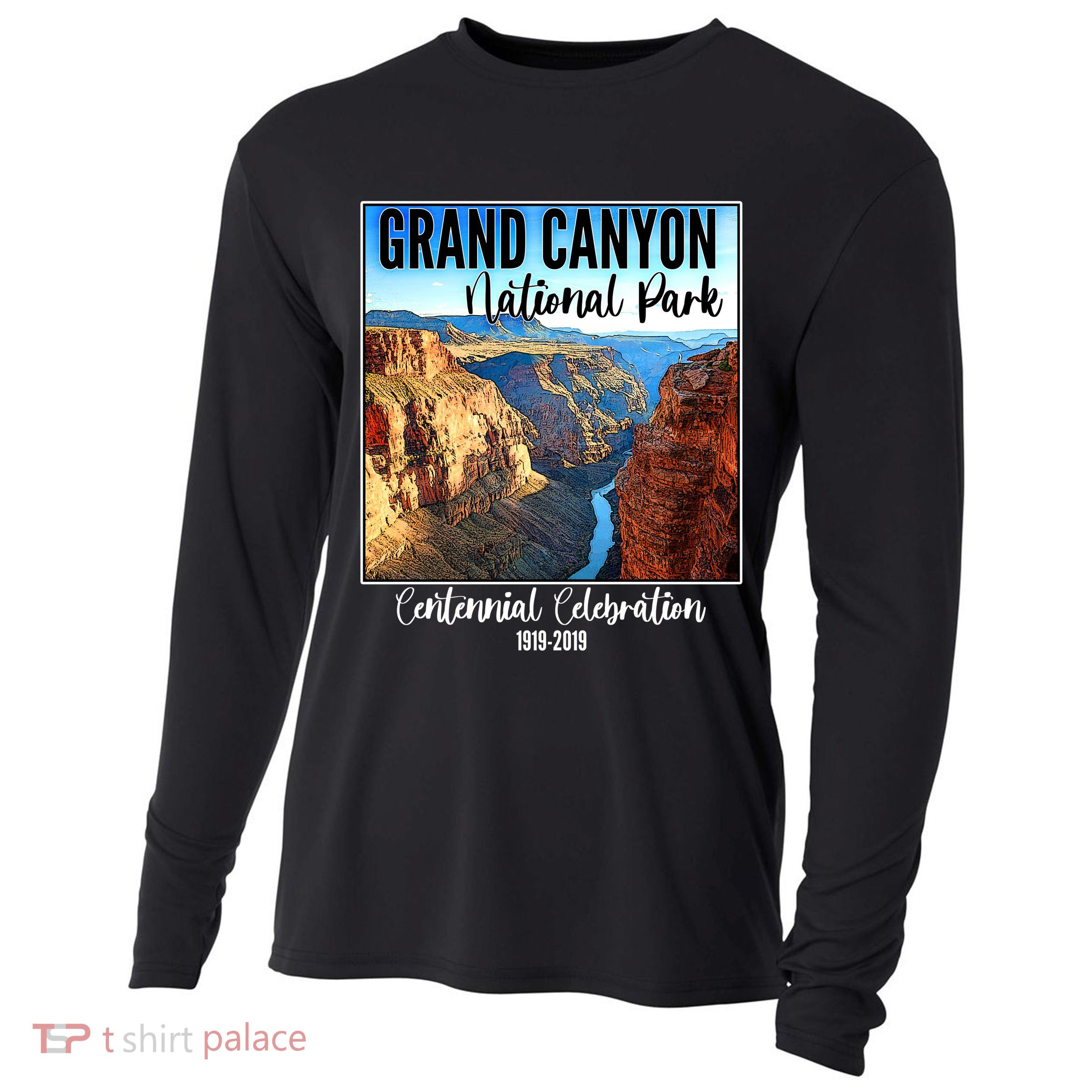 Grand Canyon National Parks Centennial Celebration Cooling Performance Long Sleeve Crew