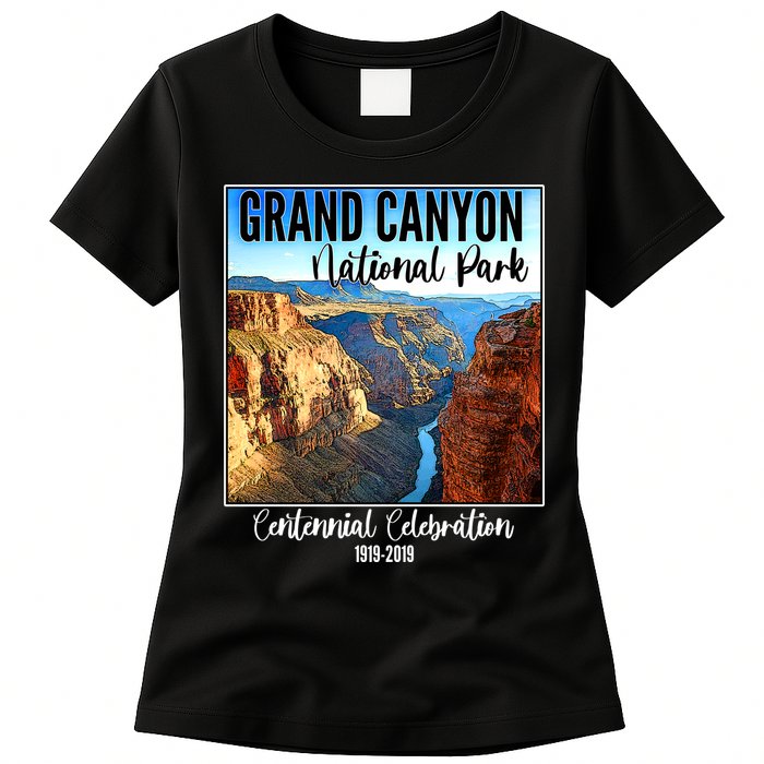 Grand Canyon National Parks Centennial Celebration Womens T-Shirt