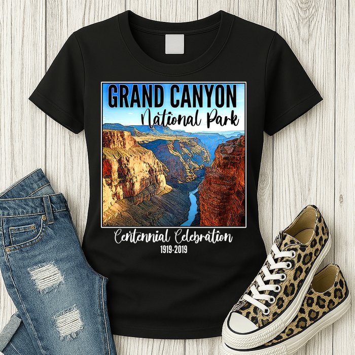 Grand Canyon National Parks Centennial Celebration Womens T-Shirt