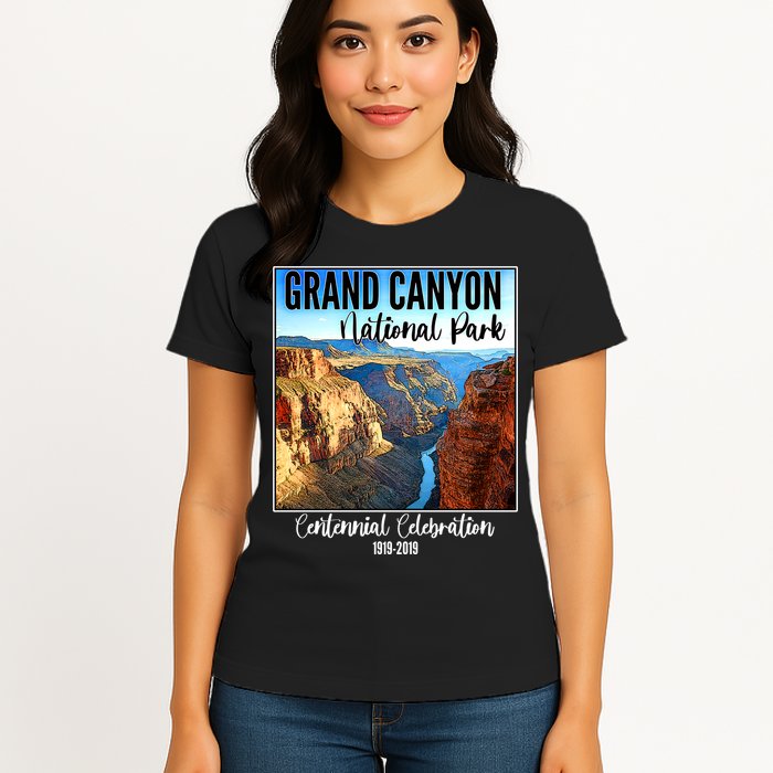 Grand Canyon National Parks Centennial Celebration Womens T-Shirt