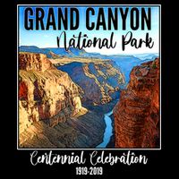 Grand Canyon National Parks Centennial Celebration Womens T-Shirt