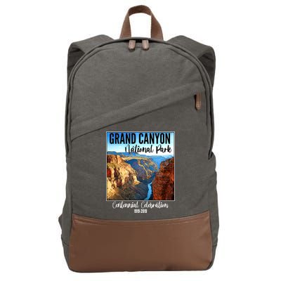 Grand Canyon National Parks Centennial Celebration Cotton Canvas Backpack