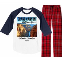 Grand Canyon National Parks Centennial Celebration Raglan Sleeve Pajama Set