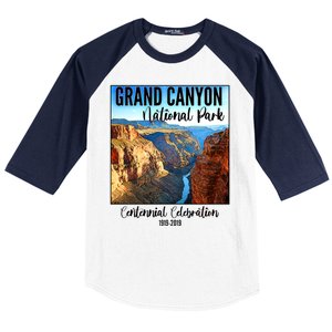 Grand Canyon National Parks Centennial Celebration Baseball Sleeve Shirt