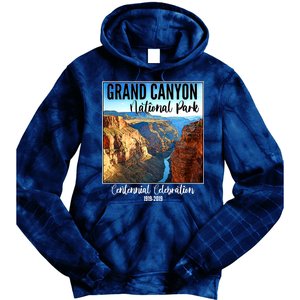 Grand Canyon National Parks Centennial Celebration Tie Dye Hoodie