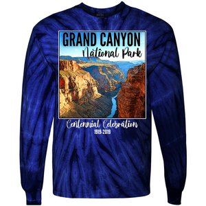 Grand Canyon National Parks Centennial Celebration Tie-Dye Long Sleeve Shirt