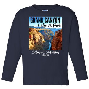 Grand Canyon National Parks Centennial Celebration Toddler Long Sleeve Shirt