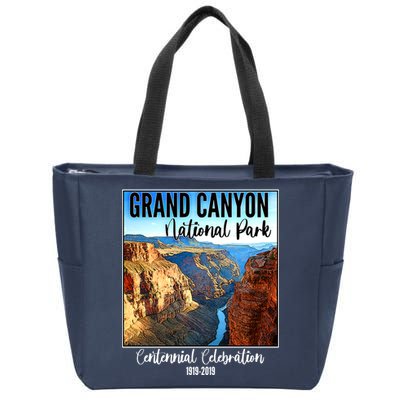 Grand Canyon National Parks Centennial Celebration Zip Tote Bag