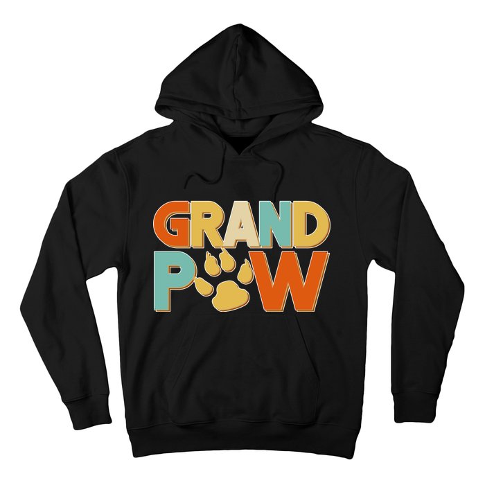 Grand Paw Funny Dog Grandpa Hoodie