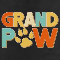 Grand Paw Funny Dog Grandpa Adult Drive Performance Visor
