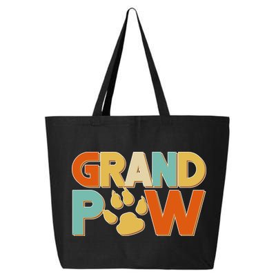 Grand Paw Funny Dog Grandpa 25L Jumbo Tote