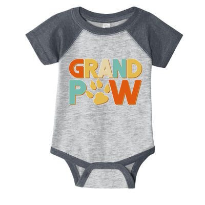 Grand Paw Funny Dog Grandpa Infant Baby Jersey Bodysuit