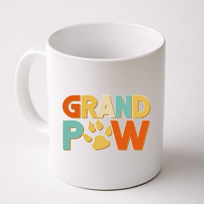 Grand Paw Funny Dog Grandpa Coffee Mug