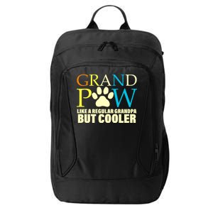 Grand Paw Like A Regular Grandpa But Cooler City Backpack