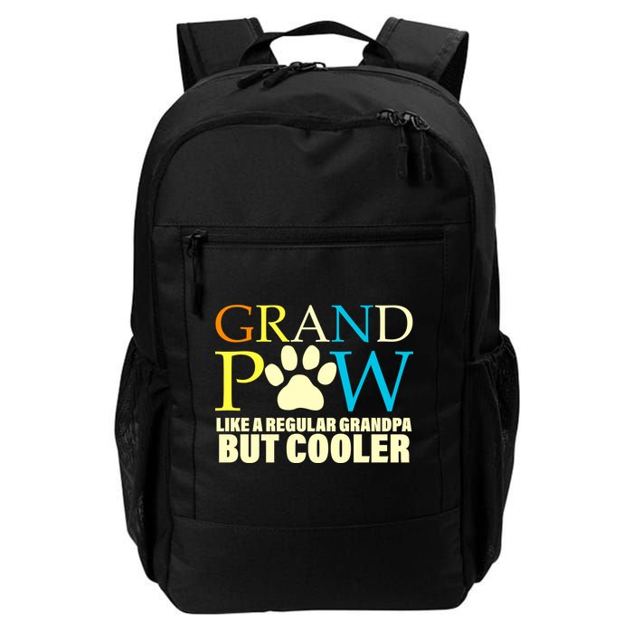 Grand Paw Like A Regular Grandpa But Cooler Backpack