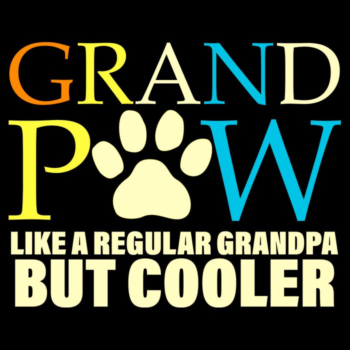 Grand Paw Like A Regular Grandpa But Cooler Backpack