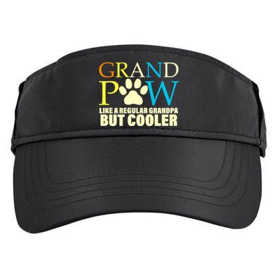 Grand Paw Like A Regular Grandpa But Cooler Adult Drive Performance Visor