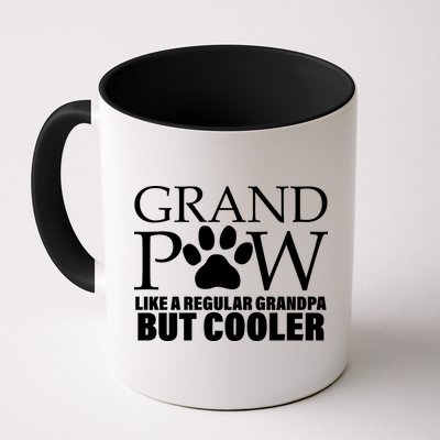 Grand Paw Like A Regular Grandpa But Cooler Mug