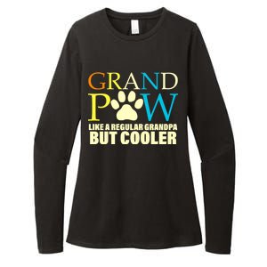 Grand Paw Like A Regular Grandpa But Cooler Womens CVC Long Sleeve Shirt