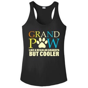 Grand Paw Like A Regular Grandpa But Cooler Ladies PosiCharge Competitor Racerback Tank