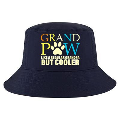 Grand Paw Like A Regular Grandpa But Cooler Cool Comfort Performance Bucket Hat