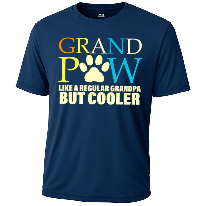 Grand Paw Like A Regular Grandpa But Cooler Cooling Performance Crew T-Shirt