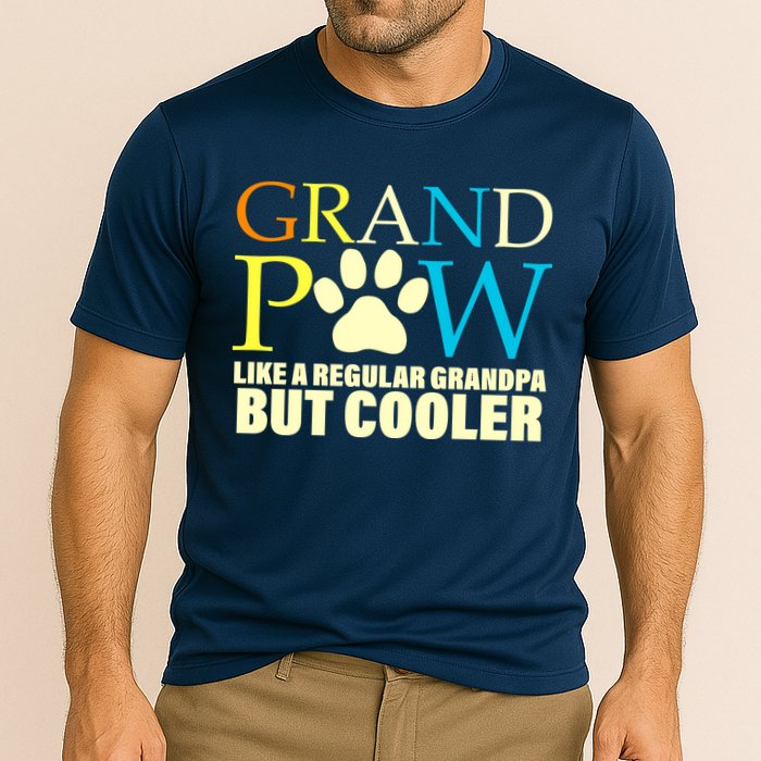 Grand Paw Like A Regular Grandpa But Cooler Cooling Performance Crew T-Shirt